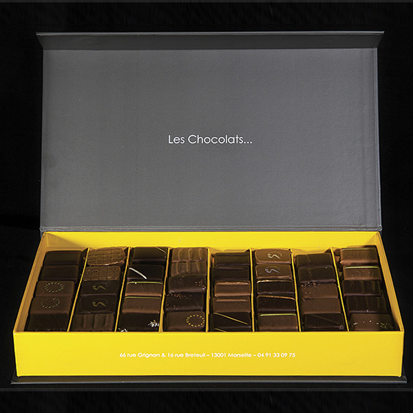 La boîte de 48 chocolats