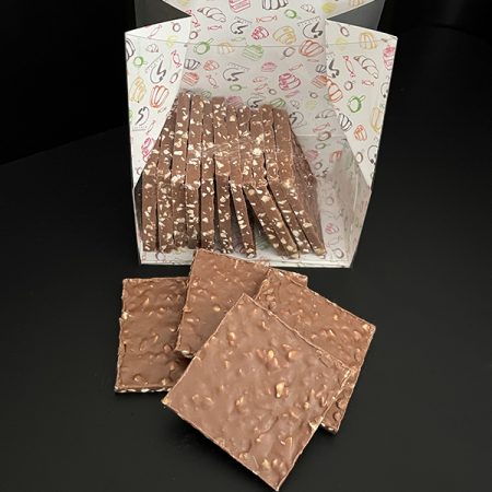 Pochettes carrées chocolat