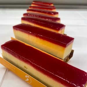 Privé : Cheesecake citron yuzu & confit de fraises