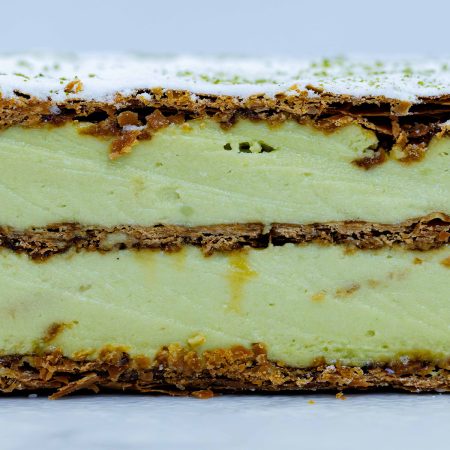 Millefeuille au thé vert matcha & au marron – Image 3
