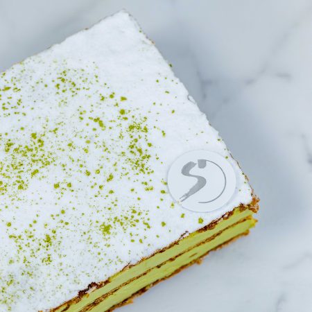 Millefeuille au thé vert matcha & au marron – Image 4