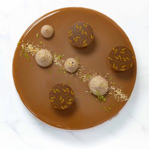 Chocolat au lait, citron vert & noix de coco