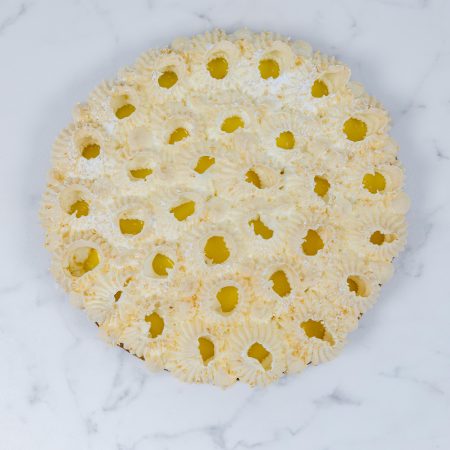 Tarte aux Pommes et Yuzu meringuée